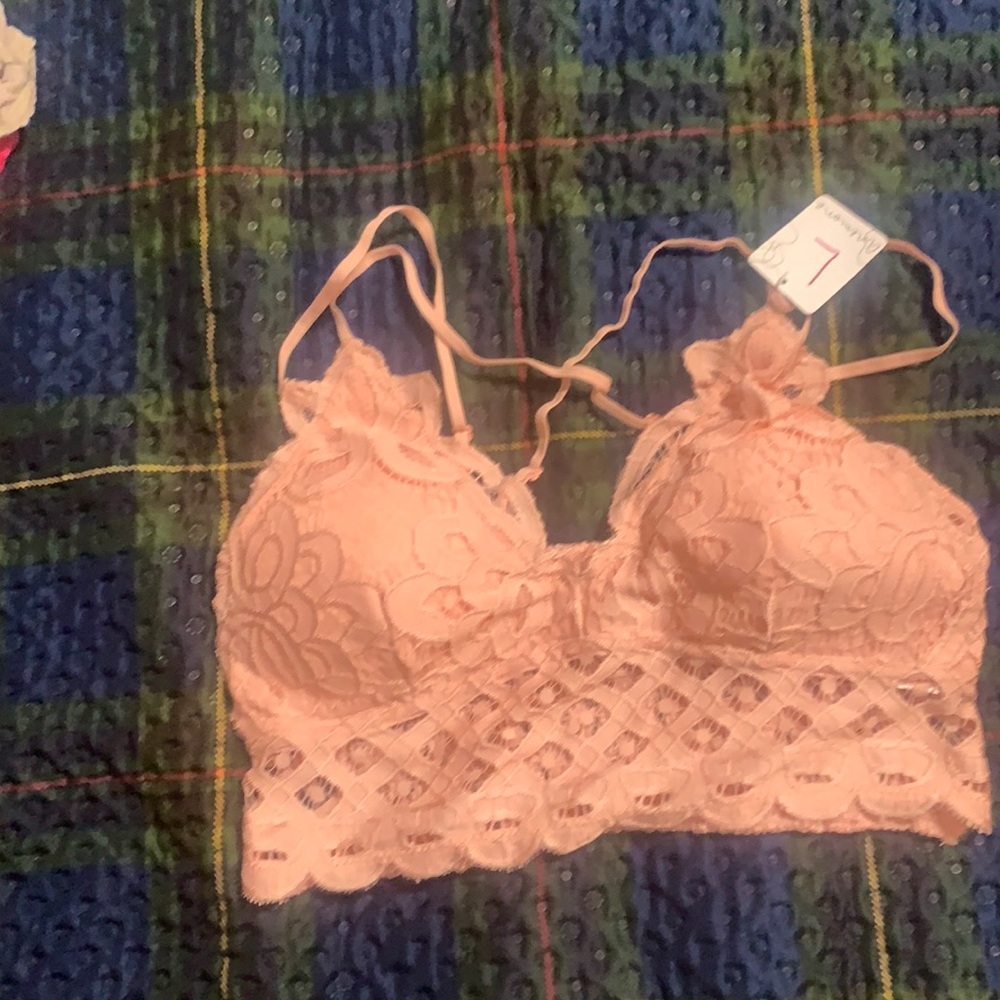 NWT pink large Anemone bralette